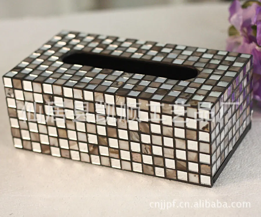 

Factory outlets creative home crafts mosaic tissue box A SH300