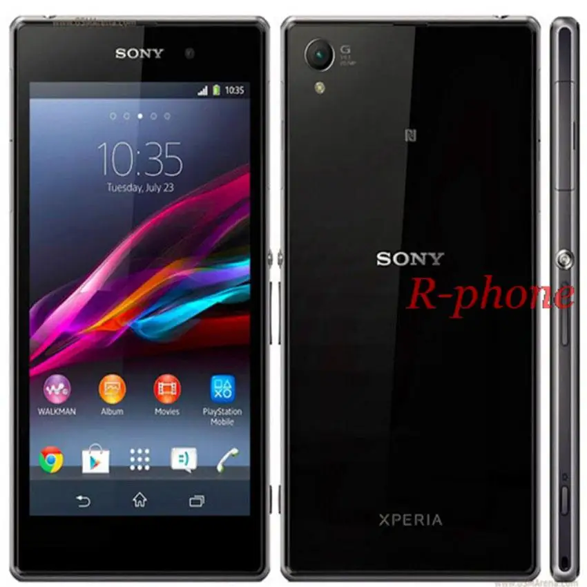Разблокированный мобильный телефон sony Xperia Z1 L39H C6903 3g Wifi GSM 20.7MP 2 Гб ОЗУ 16 Гб ПЗУ