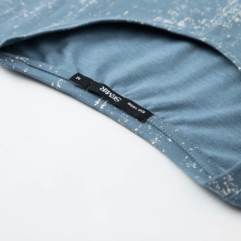 SEMIR модная мужская футболка брендовая одежда с круглым вырезом Подростковая