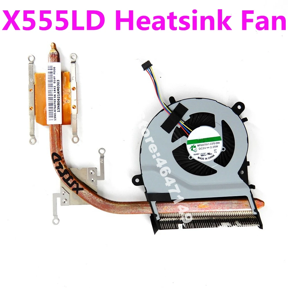 Вентилятор для охлаждения процессора ноутбука ASUS X555LN X555LP X555LD W519L A555L Y583L K555L R556L VM590L