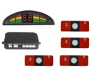 Бесплатная доставка, самый маленький размер, 13 мм, , 4 датчика, светодиодная автомобильная Система помощи при обратном движении, система радаров заднего хода PDC