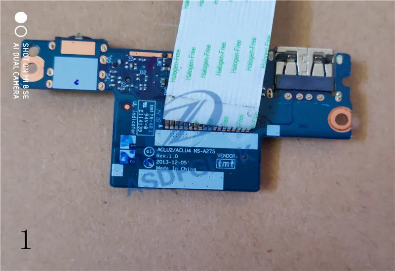 Оригинальный Для Lenovo G50 45 Ns a275 Nbx0001ah00 натуральная аудио USB считыватель карт доска