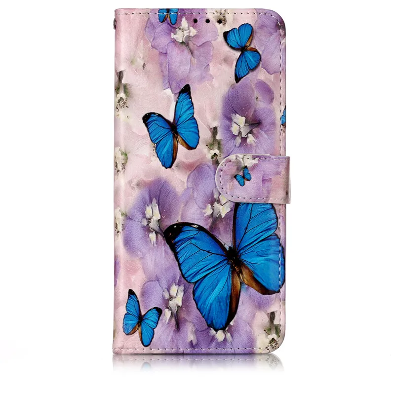 19 Flip Leather Case For Samsung Galaxy A20 case For coque Samsung A10 A30 A40 A50 A60 A70 3D Relief Wallet Cover Stand Phone Case - Цвет: 19