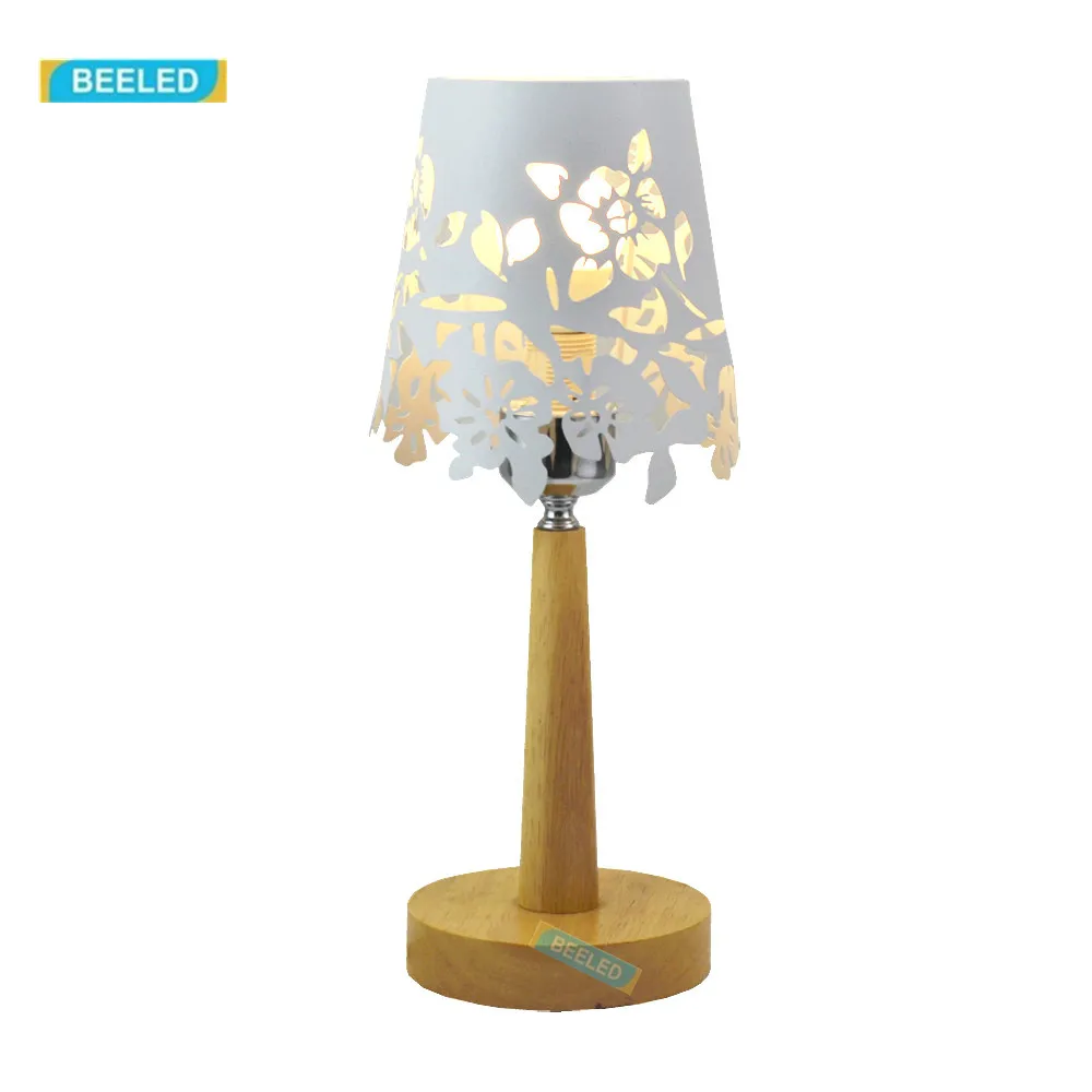 Настольные лампы для спальни ночник белый абажур настольная лампа гостиной