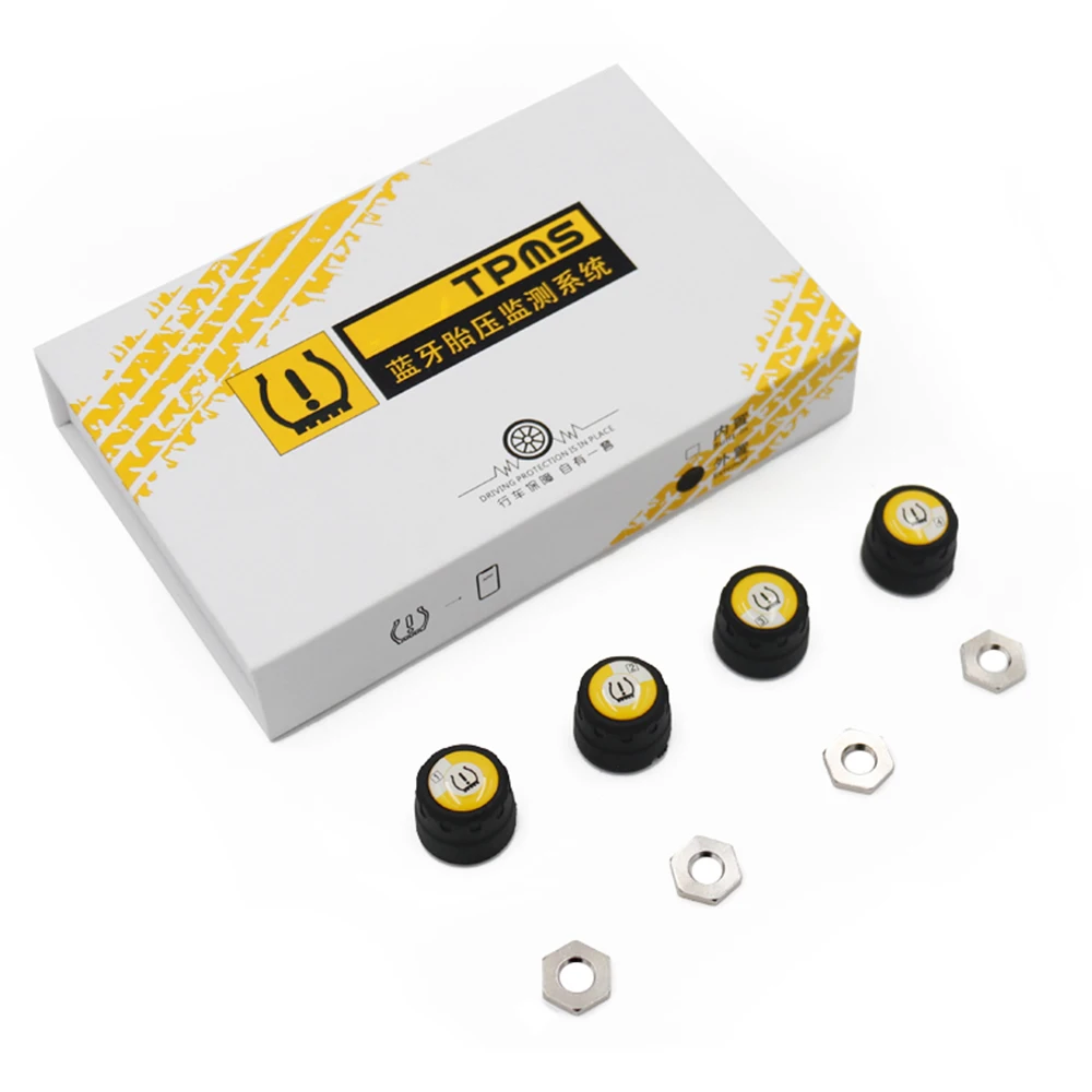Bluetooth 4 0 Система контроля давления в автомобильных шинах TPMS с внешними датчиками