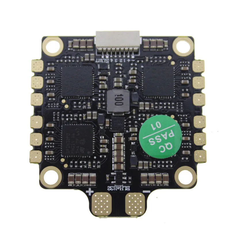 E50AX4 50A V2 BLHeli_32 5 в 3A BEC 3 6S PCB Dshot1200 4IN1 ESC Multishot PWM Oneshot для FPV гоночного дрона|Детали и