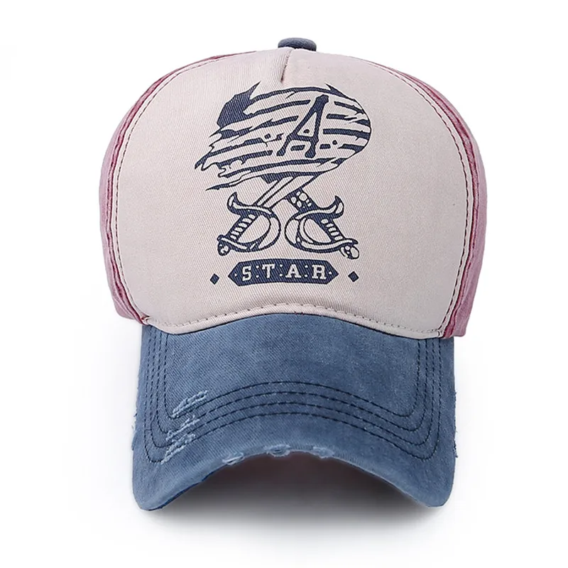 Бейсболка шапка Повседневная хлопковая Кепка Gorras 5 панель хип хоп Snapback шляпа