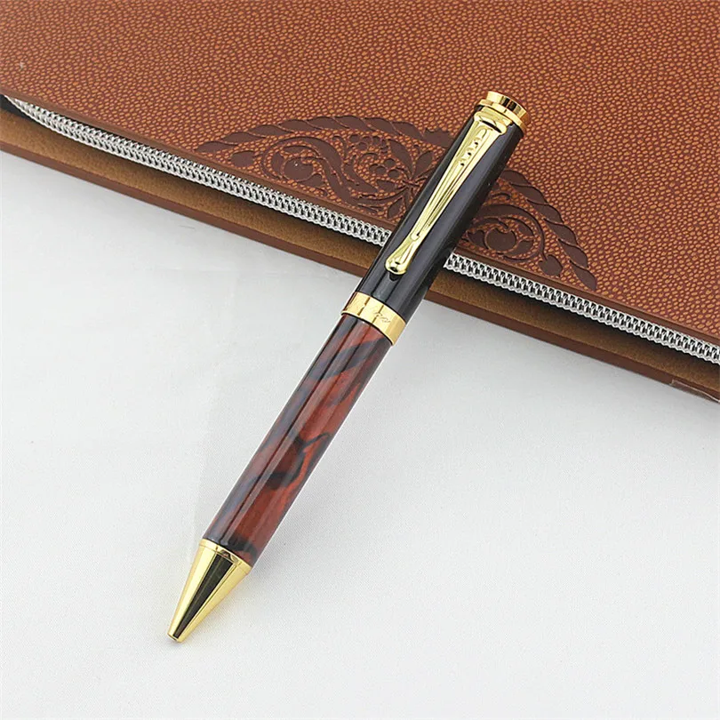 Роскошные качественные ручки jinhao 500 золотые деловые офисные средние шариковые
