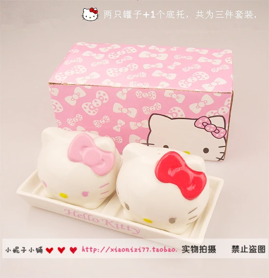Hello Kitty новый милый розовый цвет катетера кухня вкус мини бутылка костюм керамика