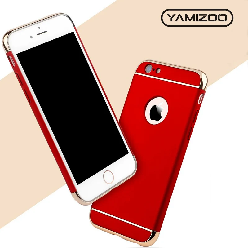 YAMIZOO 5 5s Case For iPhone 6 6s 7 Luxury Hard Full Coverage Phone Cases On 8 x Cover Plus se |