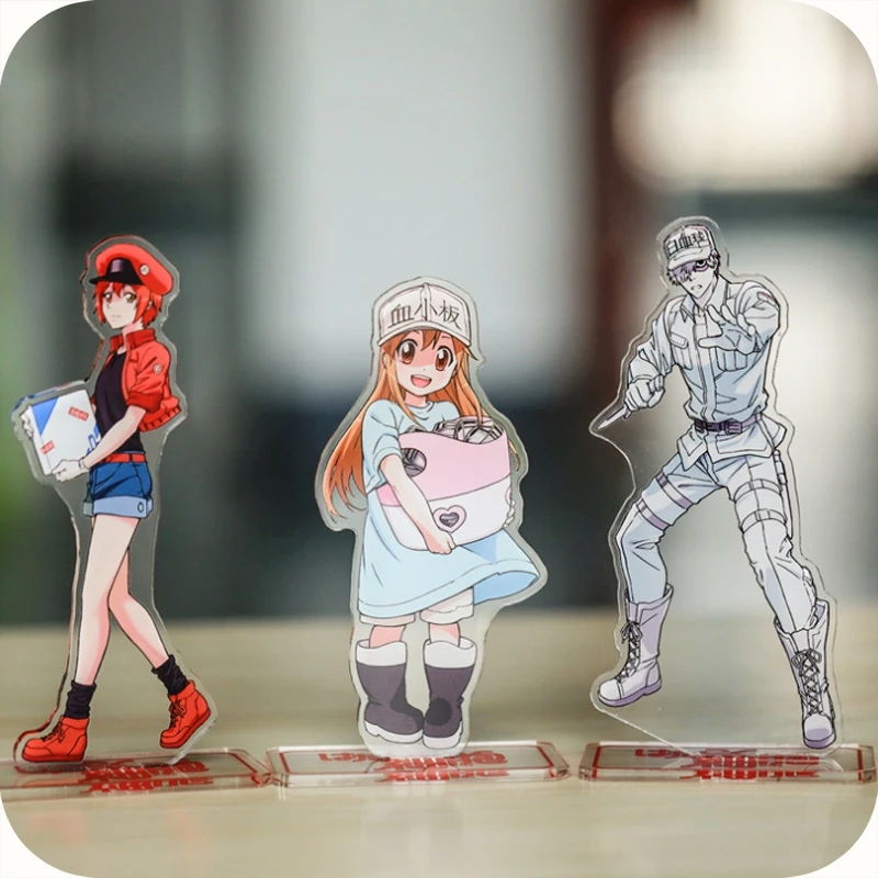 Аниме Hataraku Saibou клетки на работе! Фигурка акриловой подставке Настольная