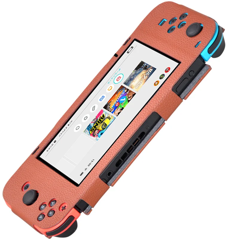 Подходит для nintendo сумка switch защитный чехол Роскошный из искусственной кожи крышка контроллера