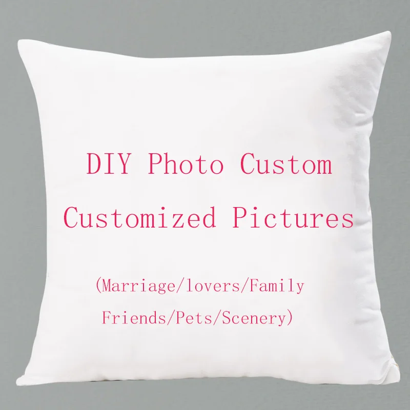 DIY Фото Индивидуальные подушки фотографии дизайн набитые плюшевые