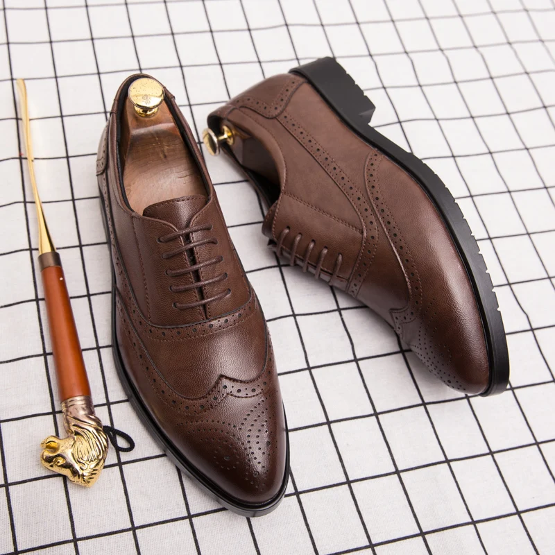 Нежные классические серьги-стержни элегантные итальянские Мужские броги для