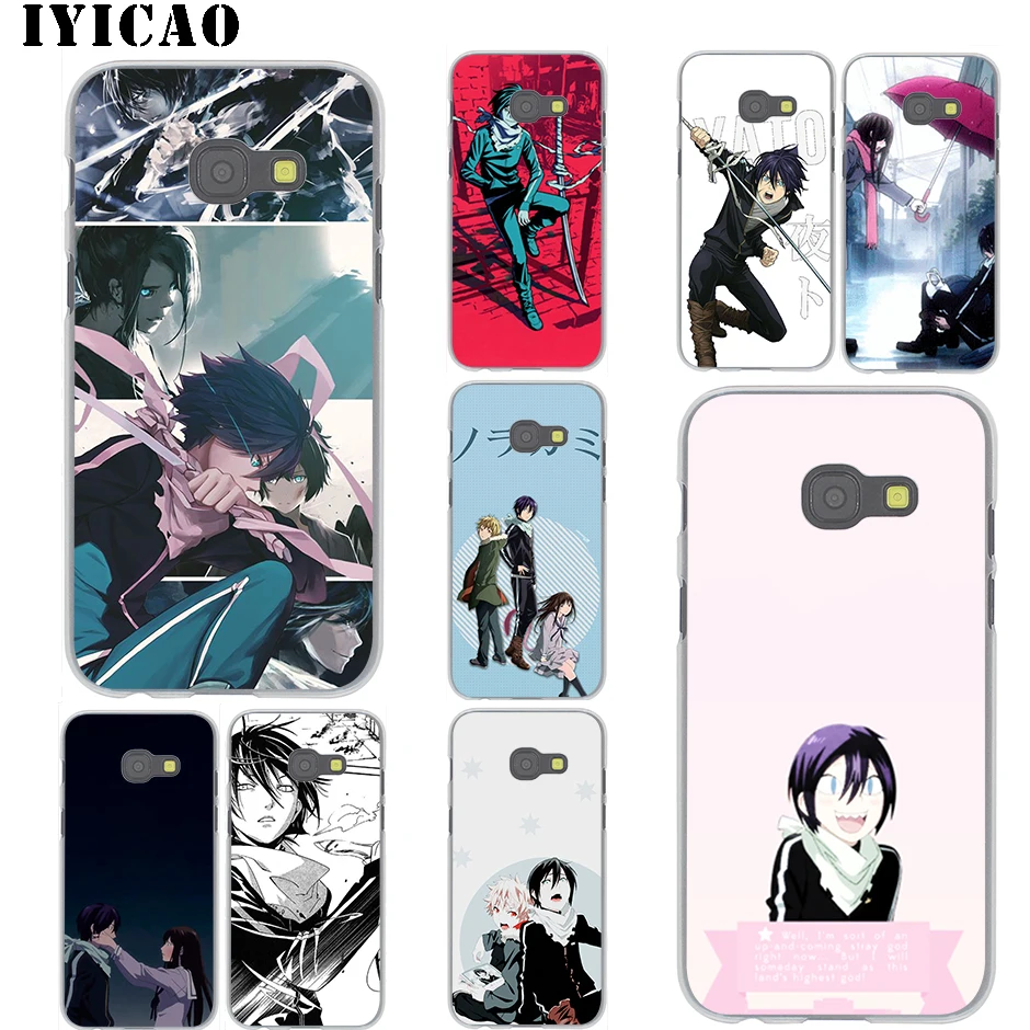 IYICAO Noragami yato аниме Coque жесткий чехол для Samsung Galaxy J6 J5 J1 J2 J3 J7 2017 2016 2015 Prime US EU