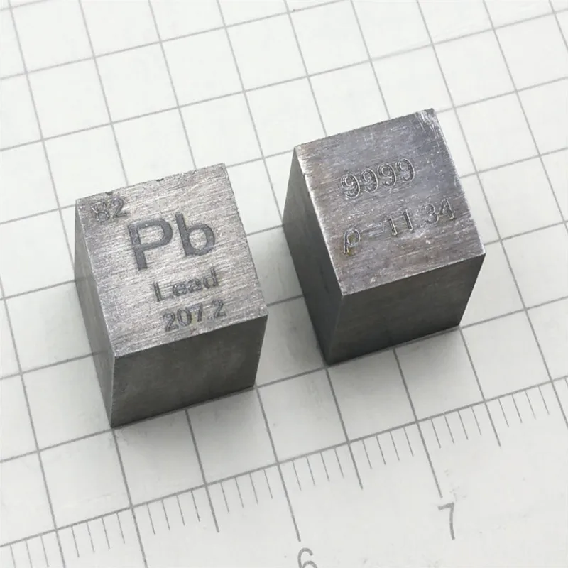 Lead cube Металлы и элементы кубики с промежуточной таблицей длина стороны 10 мм W≥99. 95% высокая плотность Elemental collectionC Al Ni Ti Mo Cu Fe Sn Cr B - Цвет: Lead cube