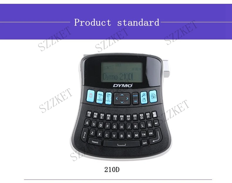 Ручной принтер для печати этикеток LabelManager 210d кабельная наклейка принтер этикеток все английские печатные машинки LM-210D