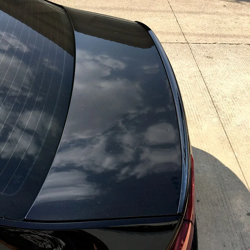 Для Audi A6 C7 2012 2013 задний багажник спойлер ABS Материал грунтовка Цвет автомобильное украшение в виде хвостового крыла для C7