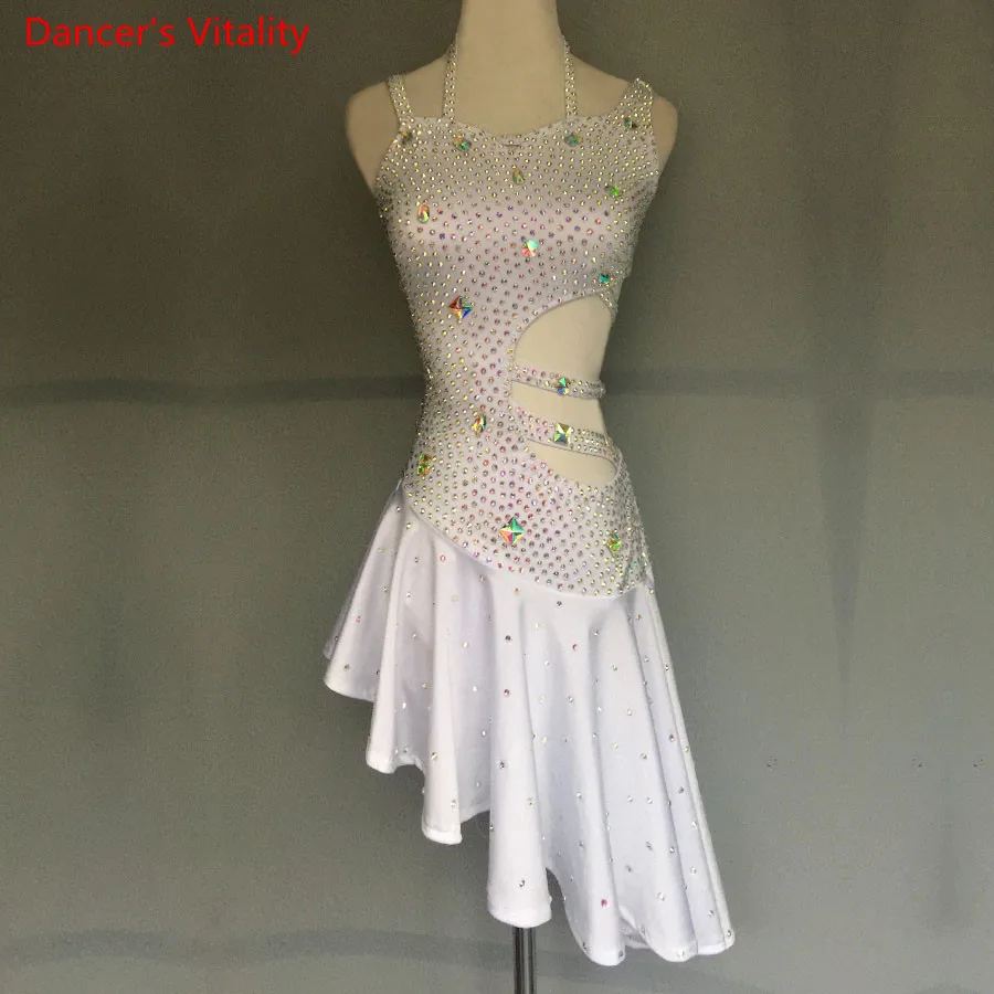 Профессиональный индивидуальный заказ сценический латинский алмаз dressLatin для