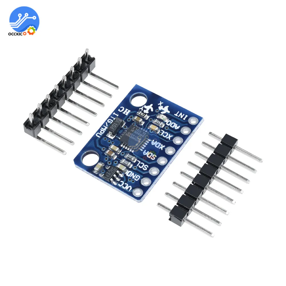 Φ GY521 GY 521 MPU6050 модуль 3 оси фотодатчики + акселерометр передача мк для arduino комплект