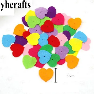 40PCS/LOT.6 design Different shape fabric flower petal Scrapbook kit.Early educational toys Kindergarten crafts OEM | Дом и сад