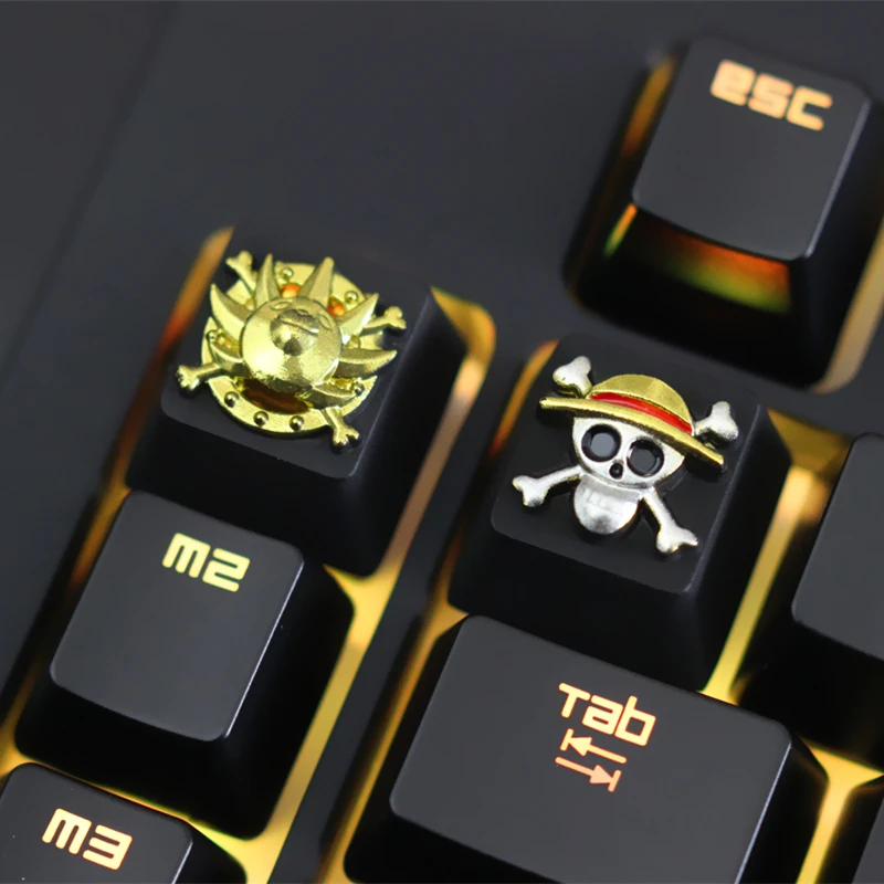 Keycap 1 шт. аниме цельный цинк алюминий колпачок для механической клавиатуры