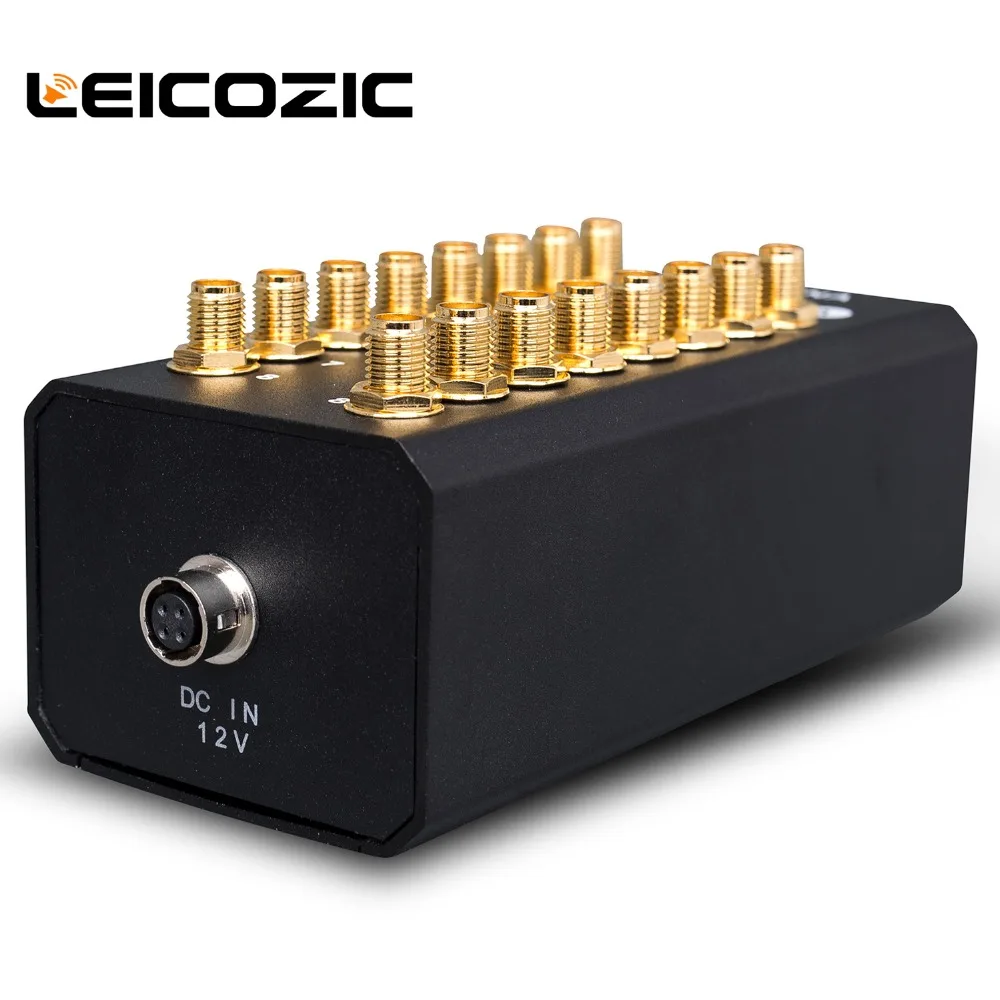 Leicozic 8 каналов усилитель Сигнала Антенна распределительная система антенный усилитель для записи интервью беспроводной микрофон