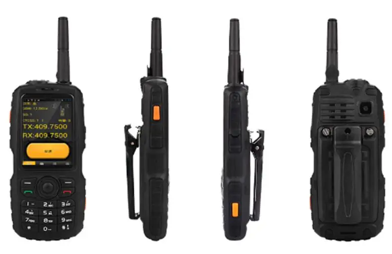 Радиостанция с SIM-картой 3G 3800 мАч батарея WAP bluetooth WCDMA Wi-Fi GPS двусторонняя