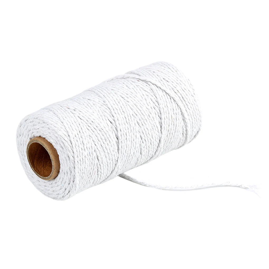 

Fenkicyen 2mm DIY Gift Packaging String Accessories Packing Decoration Wedding Party Packaging Cotton Twine Rope Party Gifts