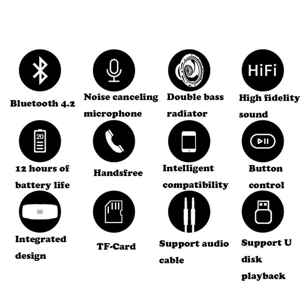 Портативный Bluetooth мини беспроводной сабвуфер музыкальный динамик FM радио TF карта