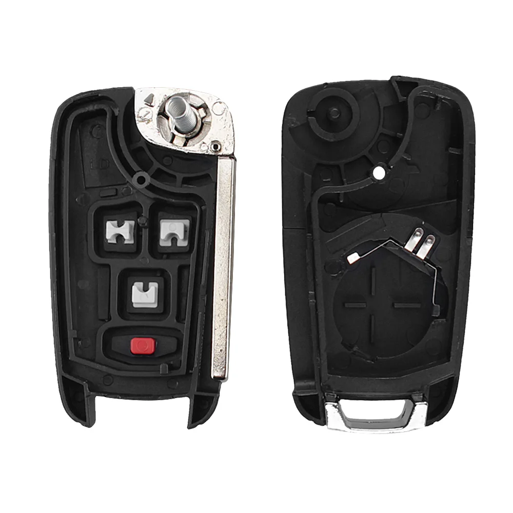 Dandkey 4 Button Replacement Remote Flip Key Shell For Vauxhall Opel Astra Insignia Chevrolet Cruze Cover Case Blank | Автомобили и