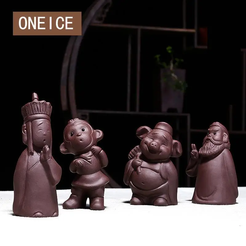 Yixing Tea Play Pet Journey To The West Sun Wukong Four Mastersdecoration глиняный чай аксессуары - Цена: 3 955,96 руб.