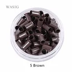 1000 шт., длинные розетки для наращивания волос, 7 цветов