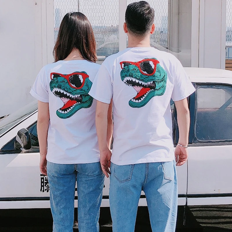 Детская футболка для родителей и ребенка Новинка лета 2019 модная свободная