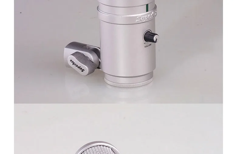 Качество Superlux E205U USB Студийный микрофон конденсаторный микрофон профессиональный для вещания и записи с настольной подставкой