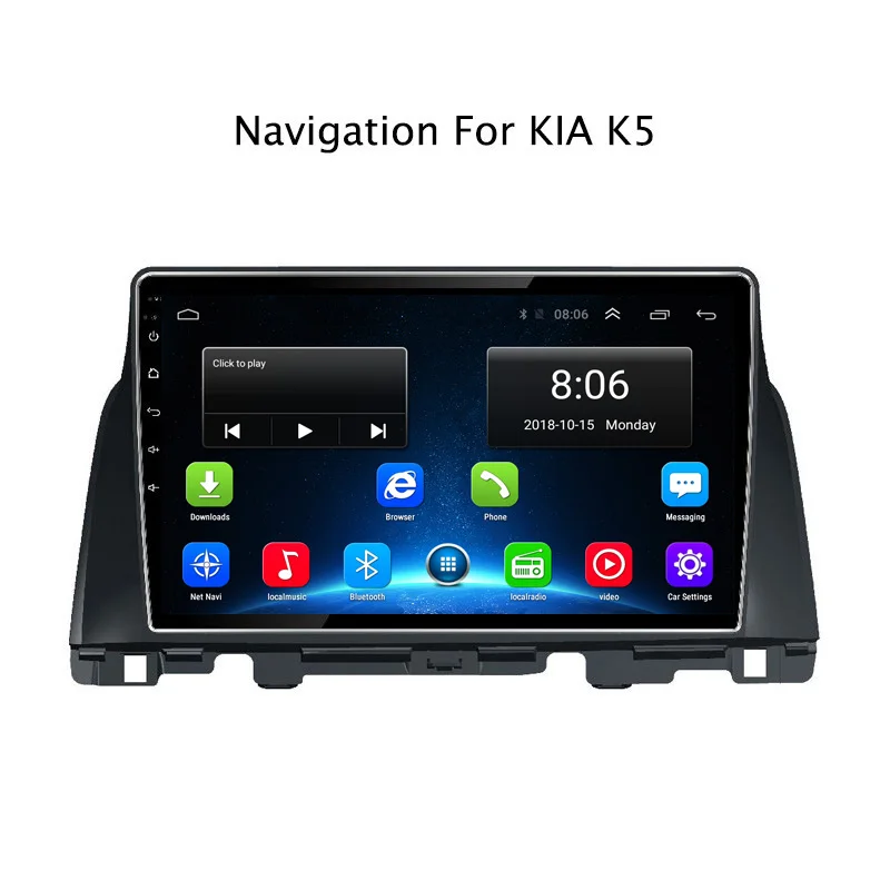NAVITOPIA 9 дюймов 4G LTE WIFI головное устройство для Kia K5/Optima 2011 2016 Android 6 0 2G + 32G