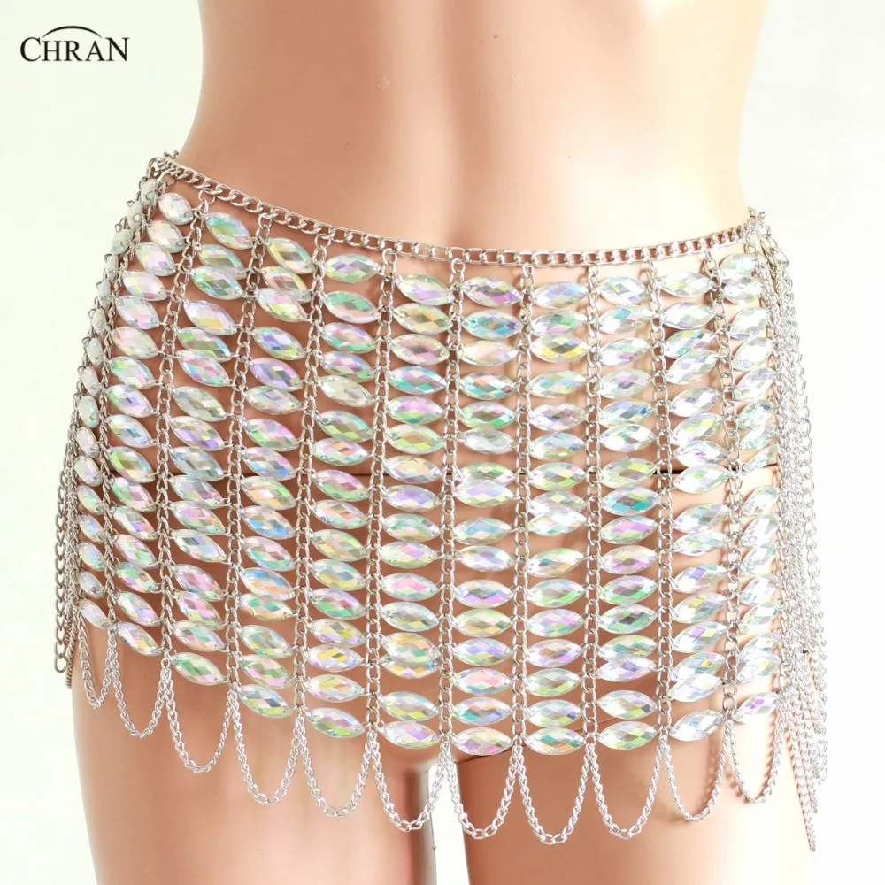 Женская юбка с драгоценным камнем Chran Ювелирное Украшение для танца живота