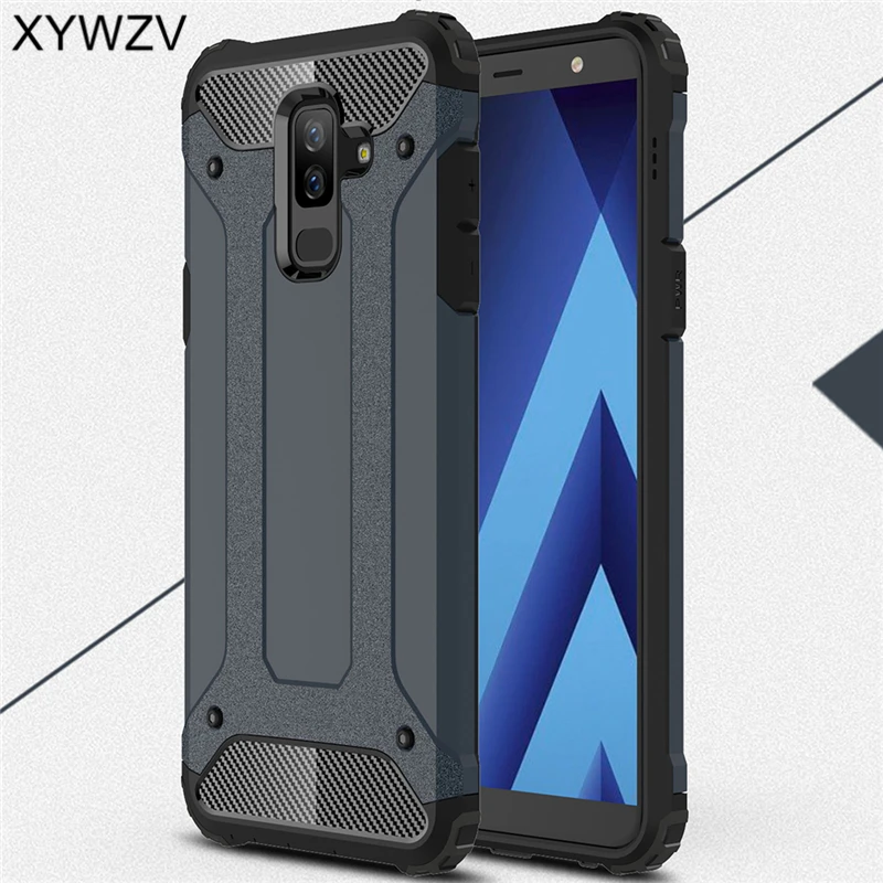 For Samsung Galaxy A6 Plus 2018 Case Luxury Rubber Hard Back Cover A9 Star Lite |