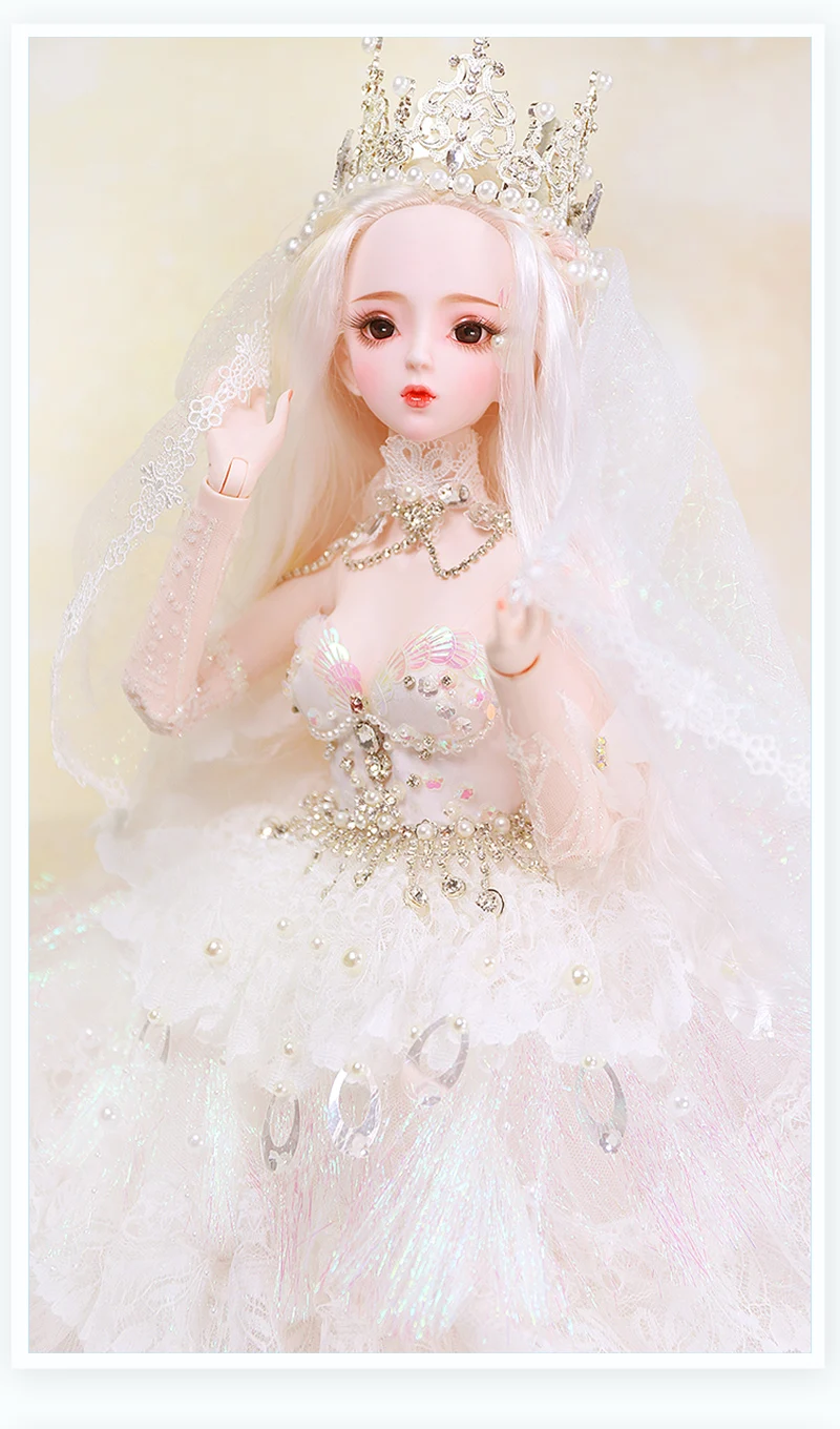 DBS 1/3 BJD кукла Blyth механическое соединение тела с макияжем, в том числе волосы, глаза, одежда 62 см Высота девушки, SD