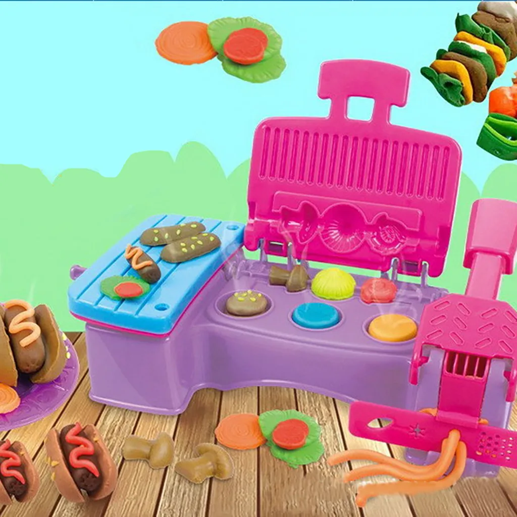 DIY Play Тесто для лепки игрушка пластилин машина плесень Игровой Набор DIY игрушка ручной работы Лапша чайник мини кухонные творения игрушка детский подарок# g4