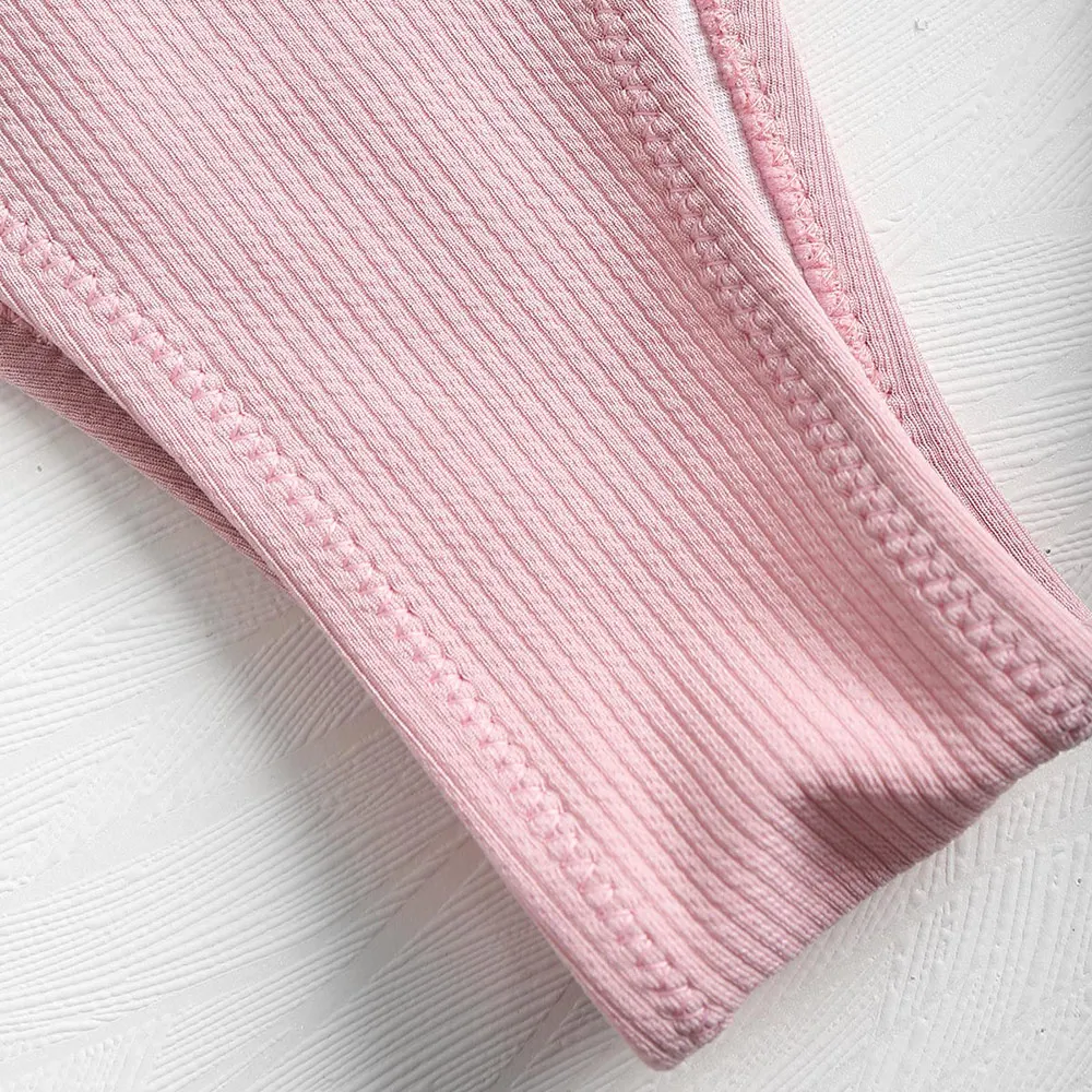 ZAFUL ребристые Замочная скважина бикини купальник для женщин высокая горловина