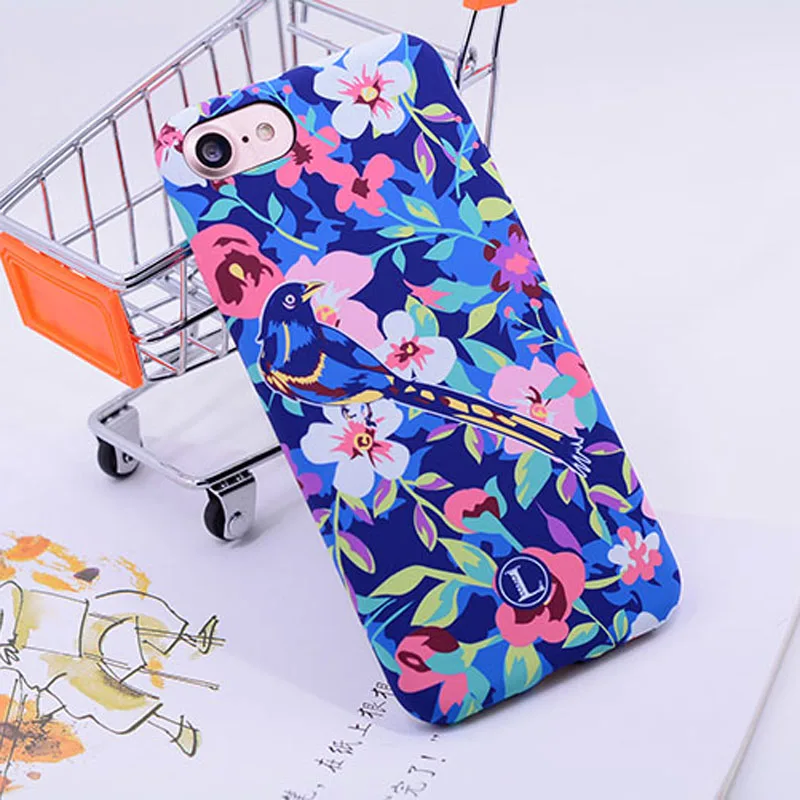 Птица Цветочный узор чехол для iPhone X 7 6 6s плюс Мягкие TPU Чехлы xr xs максимальный в