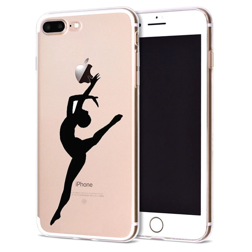 Чехол для Apple iPhone 6 6S 7 Plus X 10 с сердечком и бабочкой мягкий чехол из ТПУ