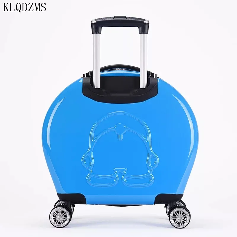 Мультяшный Дорожный чемодан на колесиках KLQDZMS Doraemon для детей колесиках|Чемодан