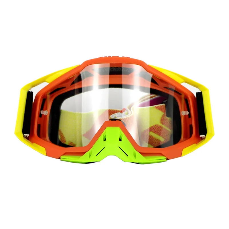 YH05-Orange Clear LY-100 бренд, оригинальная посылка, очки для мотокросса, ATV Casque, мотоциклетные очки, очки для гонок, мотоцикла, велоспорта, CS Gafas, солнцезащитные очки - Цвет: YH05-Orange Clear