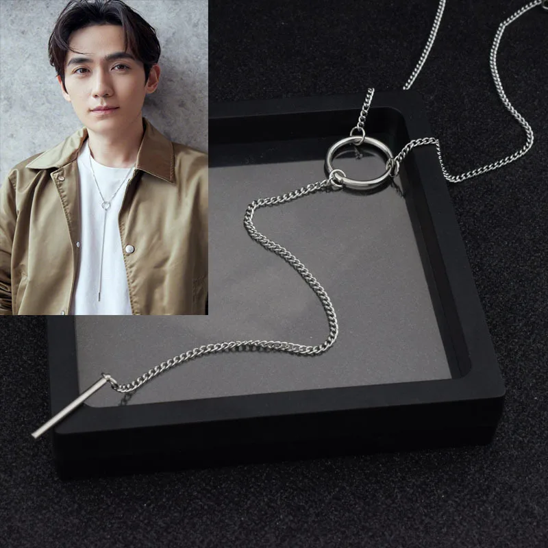 Ожерелье для мужчин и женщин с изображением идола звезды короткое колье из