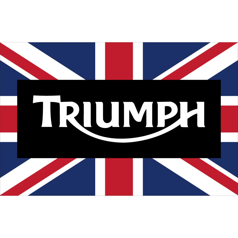 90x150 см 60x90 см Триумф флаг для автопоказа полистер баннер с надписью «Triumph» гоночный автомобиль - Цвет: TSLQ1