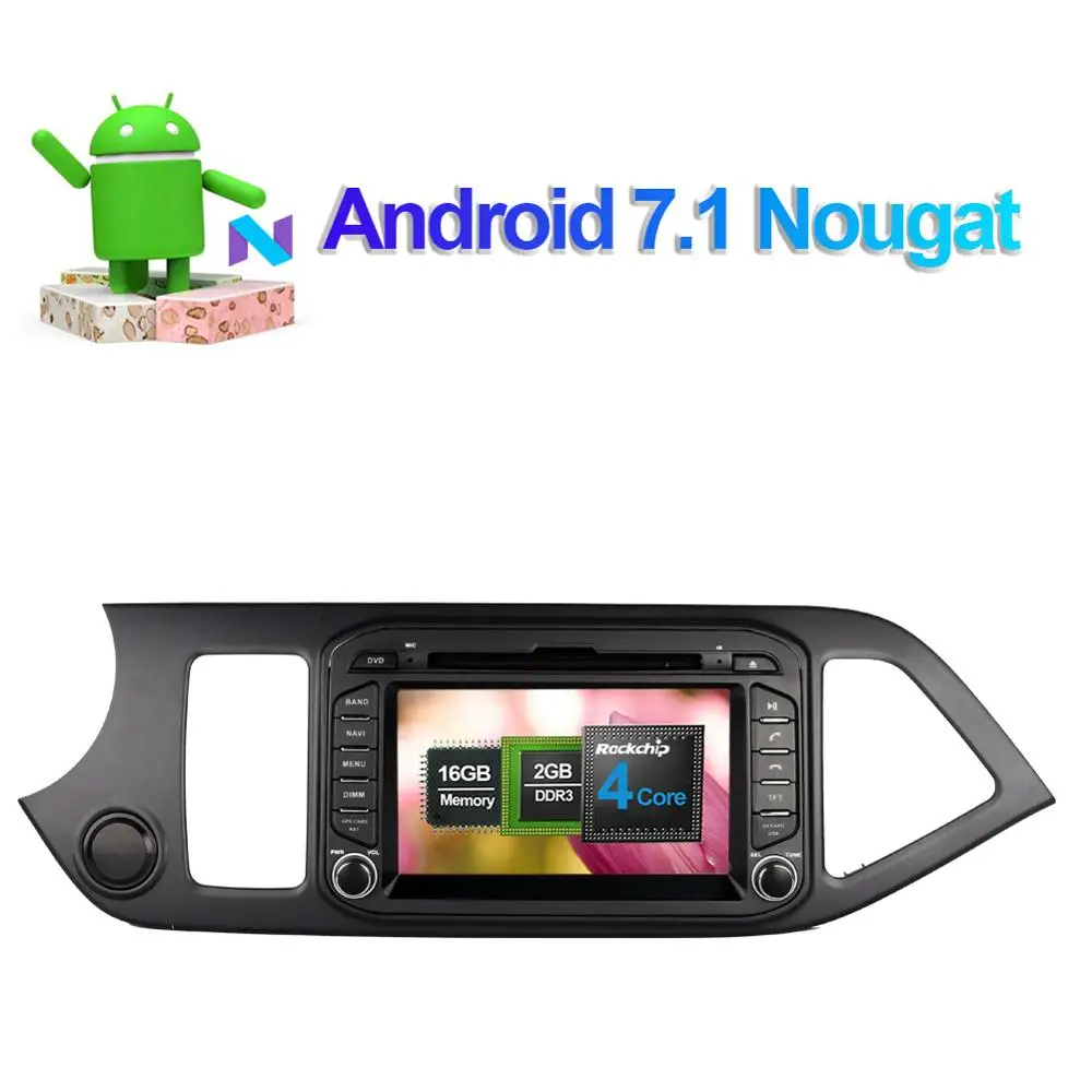 4 ГБ ОЗУ Android 9 0 Восьмиядерный автомобильный DVD-плеер навигация головное