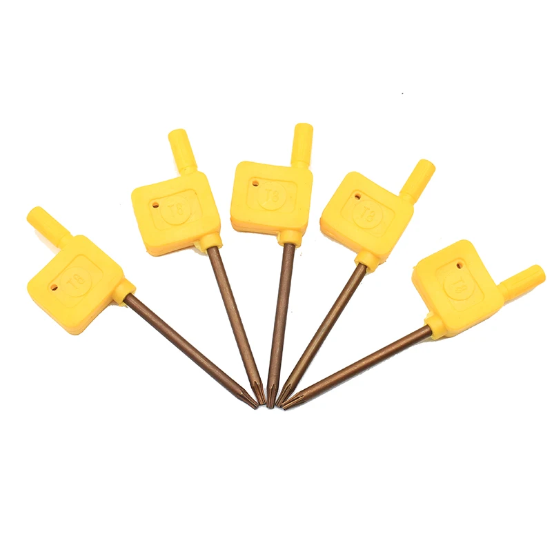 Винтовой ключ с желтым флагом T8 стандартный винтовой держатель инструмента ЧПУ