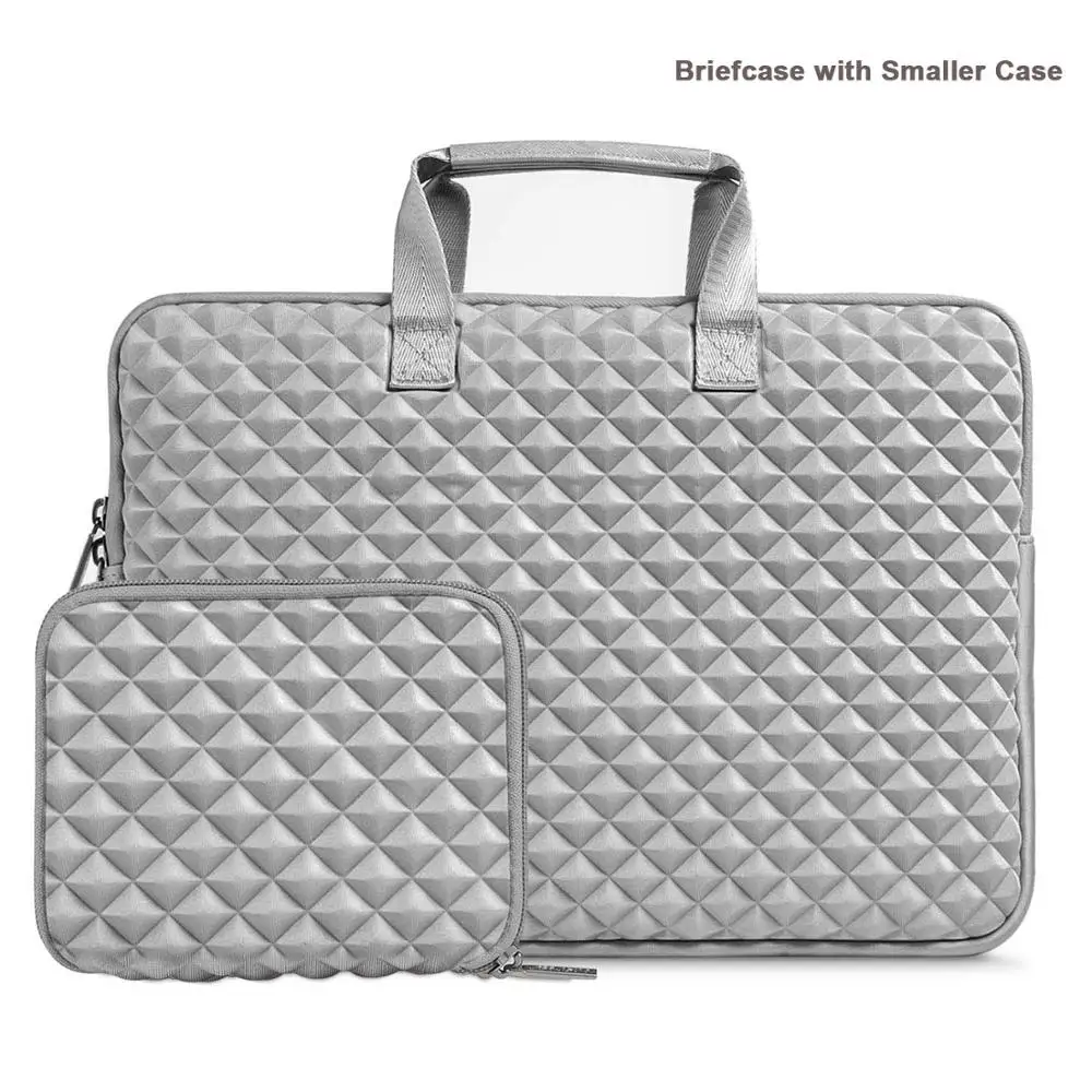 Briefcase Style Чехол для ноутбука MOSISO Diamond 11 13 14 15 дюймов с сенсорной панелью, сумка для Macbook Air Pro New retina/lenovo Dell Asus, сумки для ноутбуков - Цвет: Briefcase Style